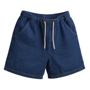 Bermuda Jeans Modelo Bag Azul Marinho