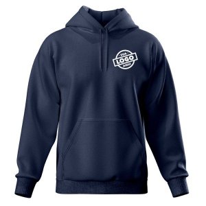 Blusa De Moletom Masculina Canguru Pa 50/50 Azul Marinho - Personalizado
