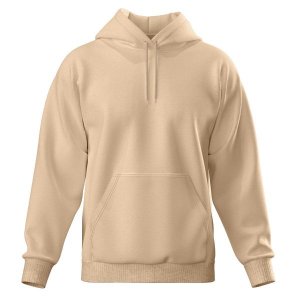 Blusa De Moletom Masculina Canguru Pa 50/50 Bege