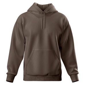 Blusa De Moletom Masculina Canguru Pa 50/50 Marrom