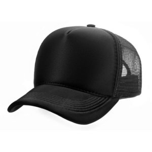 Boné Snapback Telinha Poliéster Preto