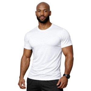 Camiseta Dry Fit Masculina Branca