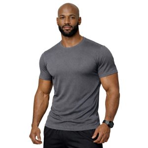 Camiseta Dry Fit Masculina Chumbo