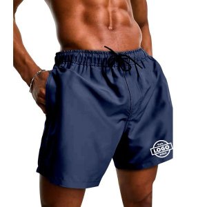 Short Tactel Com Elastano Masculino Azul Marinho - Personalizado