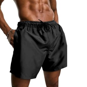 Short Tactel Com Elastano Masculino Preto