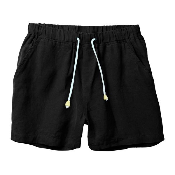 Bermuda De Linho Premium Masculina Preta