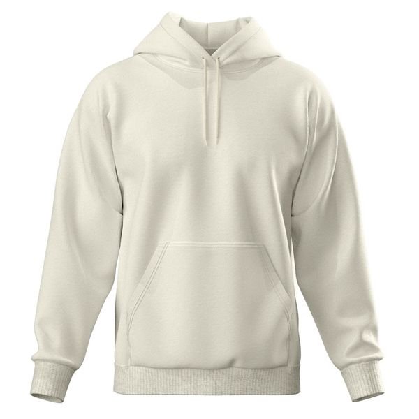 Blusa De Moletom Masculina Canguru Pa 50/50 Off White