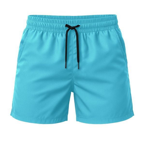 Short Tactel Leve Masculino Azul Bebe